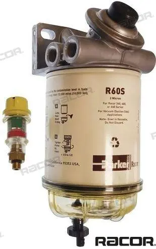 Water Separator Rac460R2 - 4 Ports For Optimal Engine Performance