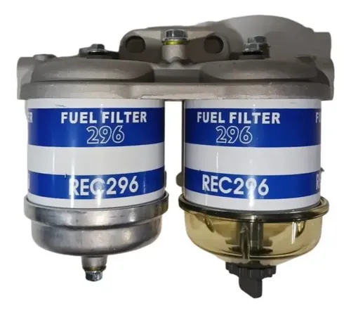 Double Fuel Filter Rec296Twin - Optimal Fuel Cleanliness & Performance