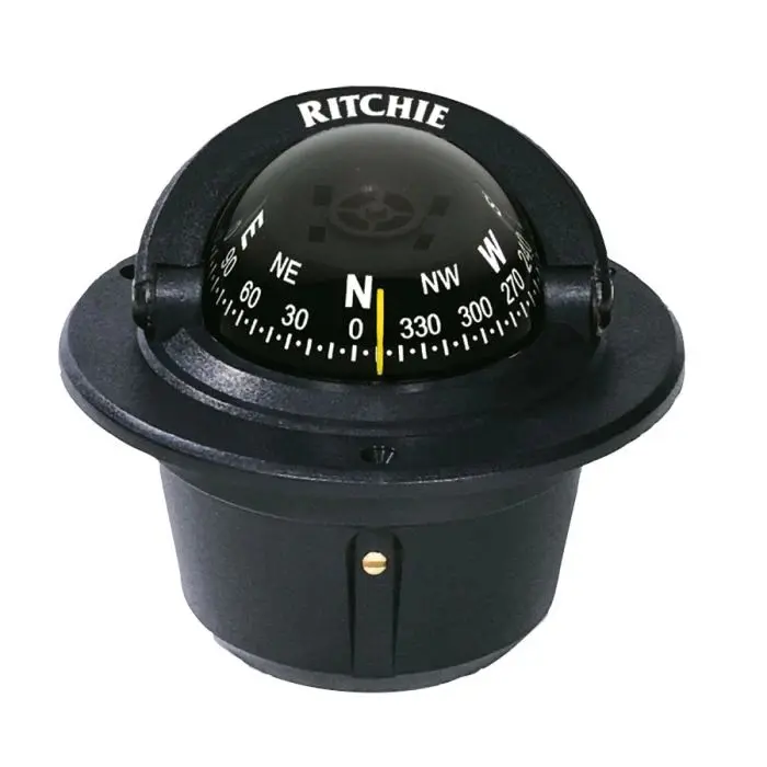 [RITF-50] Ritchie Navigation Compass F-50 Black | Ritf-50 | Reliable Directional Tool