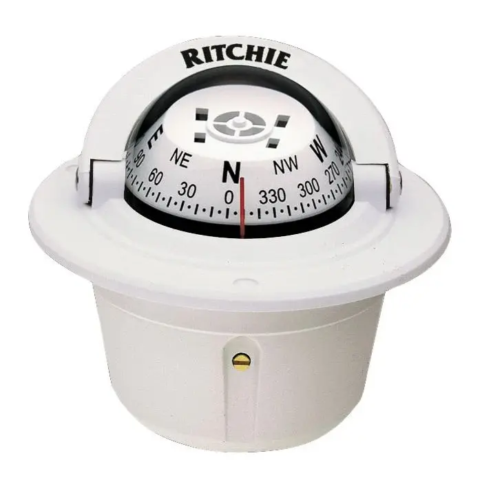 Ritchie Compass F-50 White | Ritf-50W | Reliable Navigation Tool