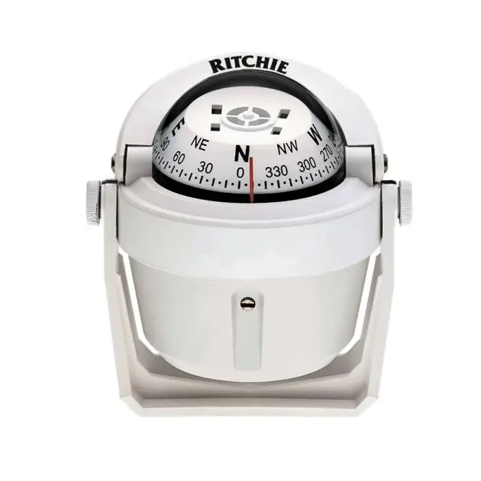 [RITB-51W] Ritchie Navigation Compass B-51 White | Ritb-51W | Marine Navigation