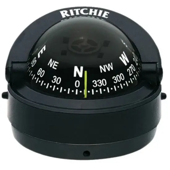 Ritchie Navigation Compass S-87 Black Rits-87 - Compact & Reliable