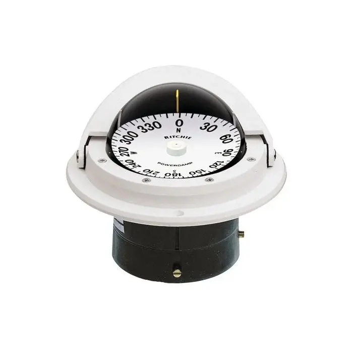 Ritchie Navigation Compass F-82 White Ritf-82W - 3" Marine Compass