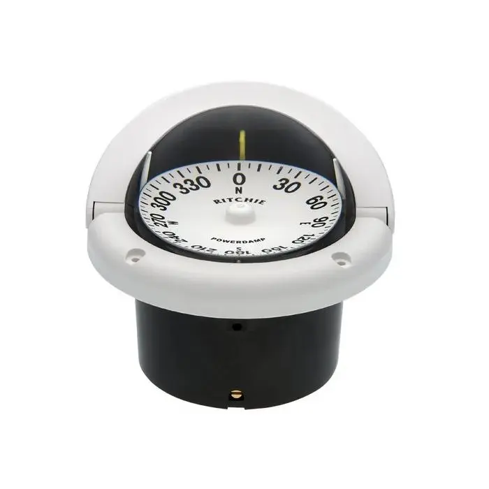 Ritchie Navigation Compass Hf-742 White Rithf-742W - Marine Compass