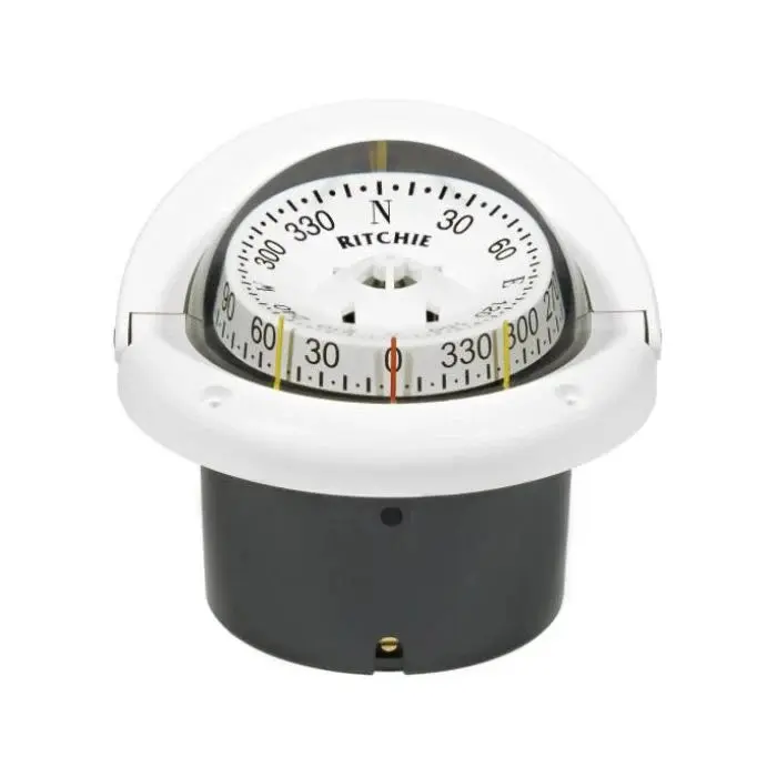 Ritchie Navigation Compass Hf-743 White | Rithf-743W | Marine Gps