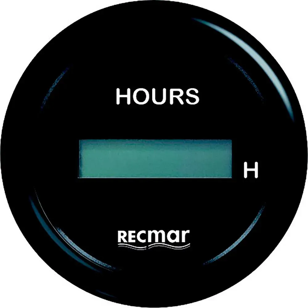 HOURMETER Recky39201 Hourmeter Black - Precision Instrumentation Device