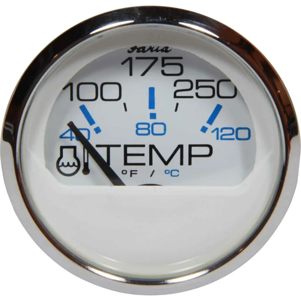 [FA13804] WATER TEMPERATURE 2" Water Temp Gauge 100-250ºF - Fa13804