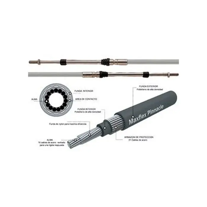 Engine Control Cable 3300S - Length 9  Inches