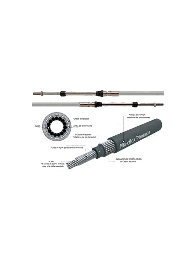 Engine Control Cable 3300S - Length 44  Inches