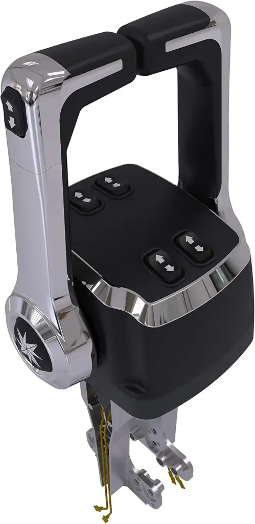 [TXCHX8742P] Seastar-Dometic Dual Top Mount Console Black T&T Txchx8742P