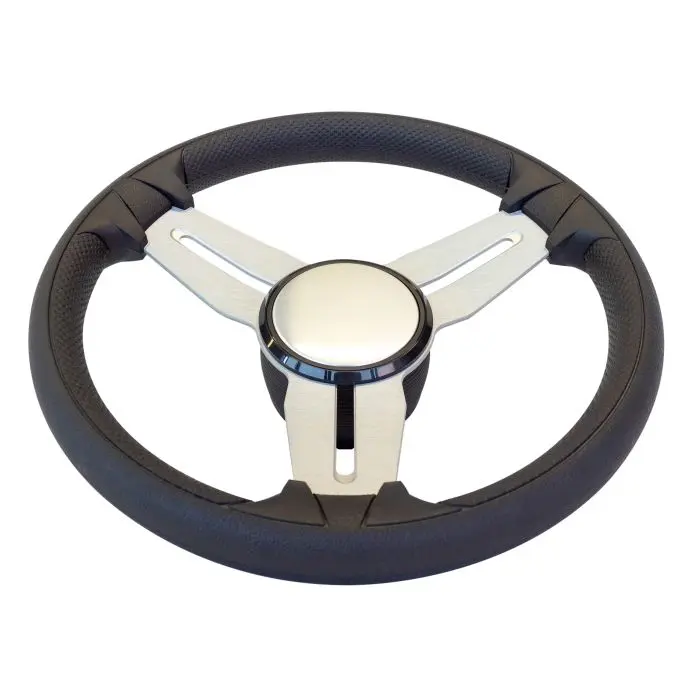 Gussi 350Mm Black Steering Wheel Mod. 015A | Gs41280