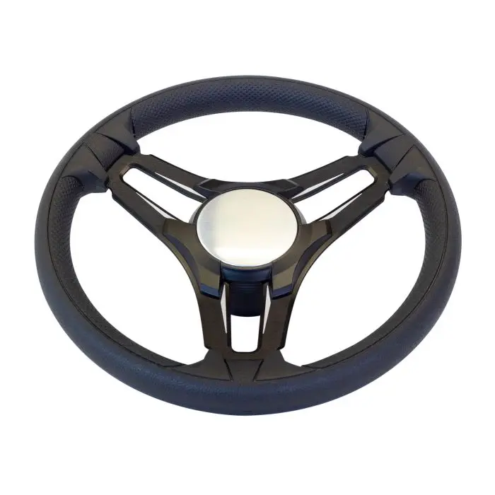 Selva 350Mm Black Steering Wheel | Gs41283 | Premium Grip Design