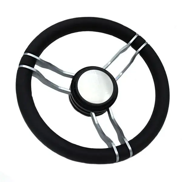 Tino Leather Steering Wheel 350Mm Black | Gs41285 | Gussi