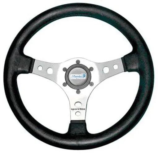 Oceano 330Mm Black Steering Wheel | Gs41143 | Comfortable & Sleek