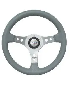 Oceano 330Mm Grey Steering Wheel | Gs41144 | Stylish & Functional