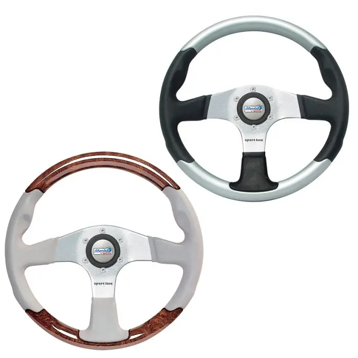 [GS41147] Goldenship 350Mm Black Steering Wheel Combi | Gs41147