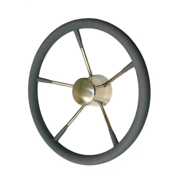 [GS41115] Ss Steering Wheel 15" With Foam - Gs41115 - Comfortable & Durable