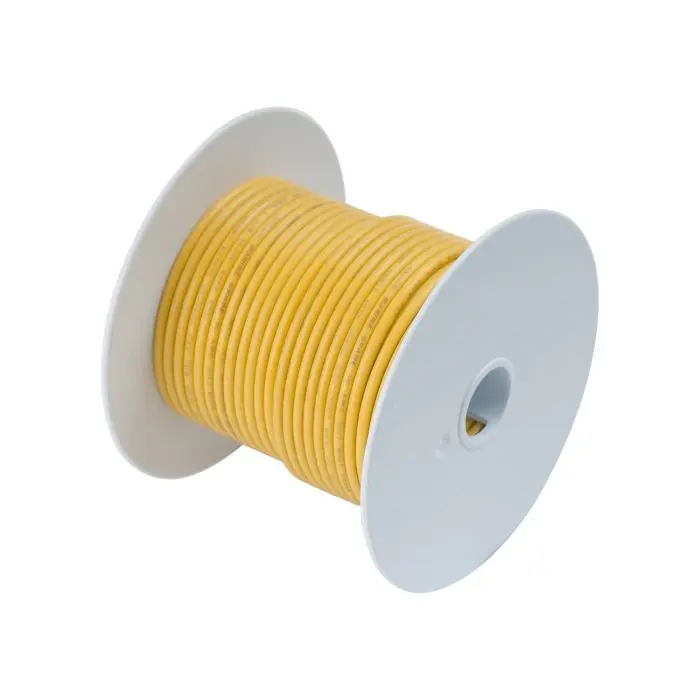 Ancor Tinned copper Battery Cable 30meter Length, Size AWG8, 8 sq.mm Cross-sectional area, Colour: Yellow