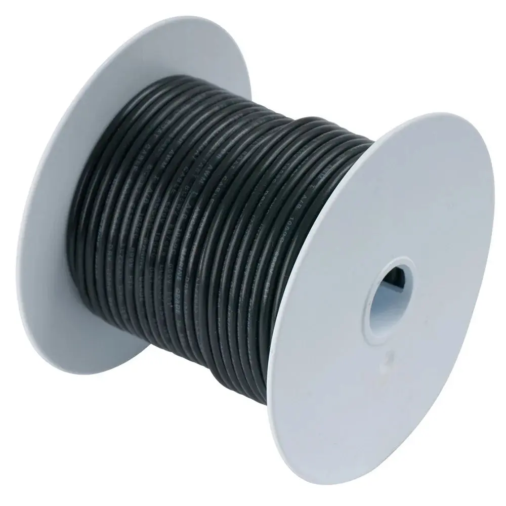 Ancor Tinned copper Battery Cable 7,5meter Length, Size AWG4, 21 sq.mm Cross-sectional area, Colour: Black