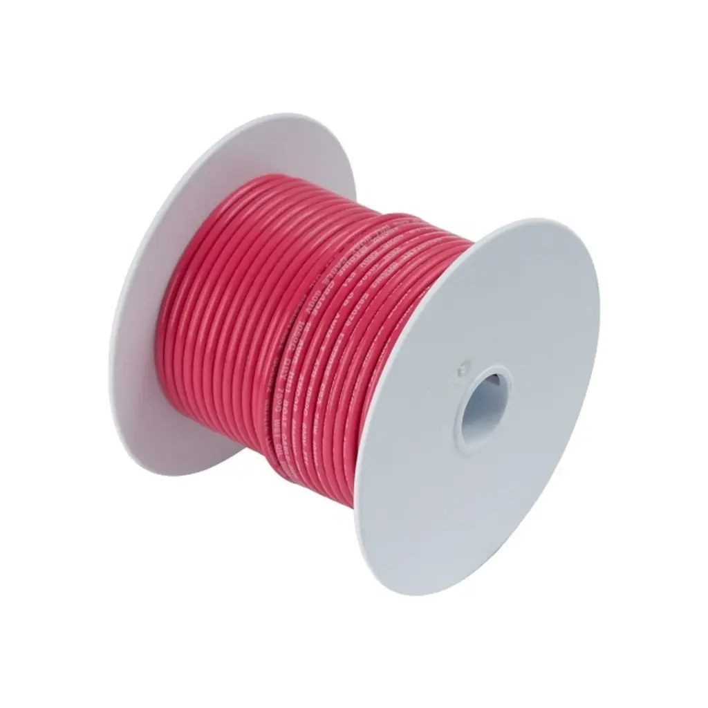 [AM114510] Ancor Tinned copper Battery Cable 30meter Length, Size AWG2, 34 sq.mm Cross-sectional area, Colour: Red