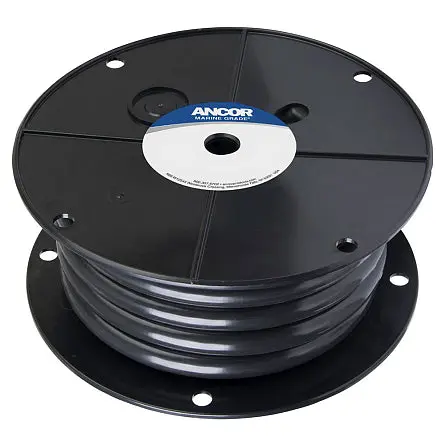 [AM114025] Ancor Tinned copper Battery Cable 76meter Length, Size AWG2, 34 sq.mm Cross-sectional area, Colour: Black
