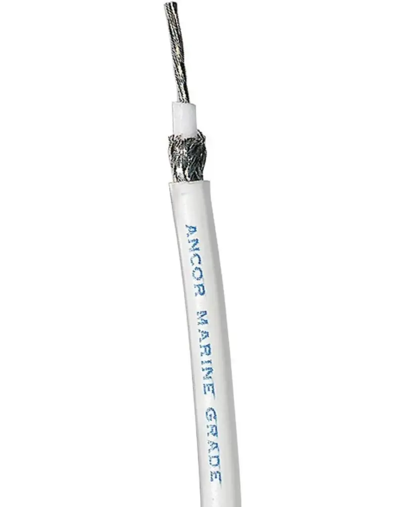 Coaxial Cable Rg 8X White 250' - 76M, Am151525