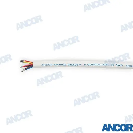 [AM158025] Round Signal Cable 20/8 AWG  - 8 Core (8x0.5mm2) - Length 75m