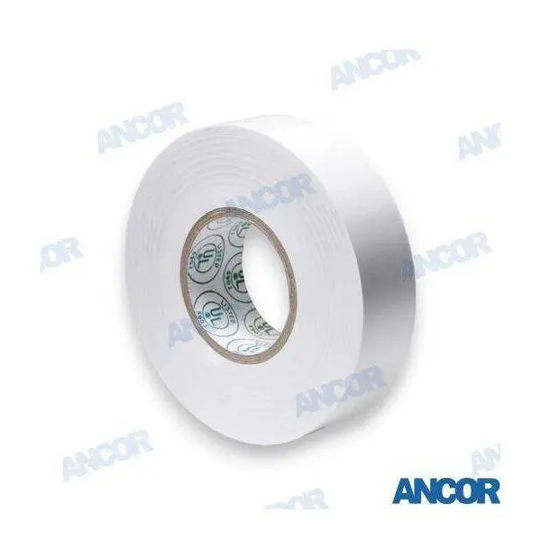 [AM337066] Ancor Premium Electrical Tape White 19mmx20m