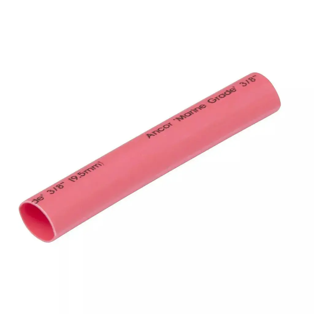 [AM304648] 3/8" X 48" Red Heat Shrink - Am304648