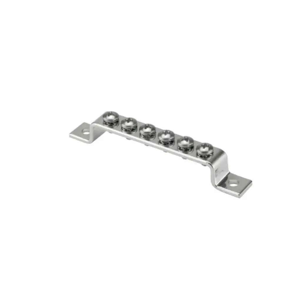 [BS2306] Mini Grounding Busbar 6 Gang 100A - Bs2306