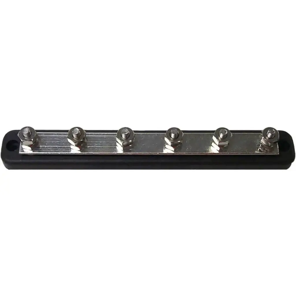 [GS11305] Bus Bar Tin Plated Copper & Abs Gs11305 - 4Cm High, 0.3Kg