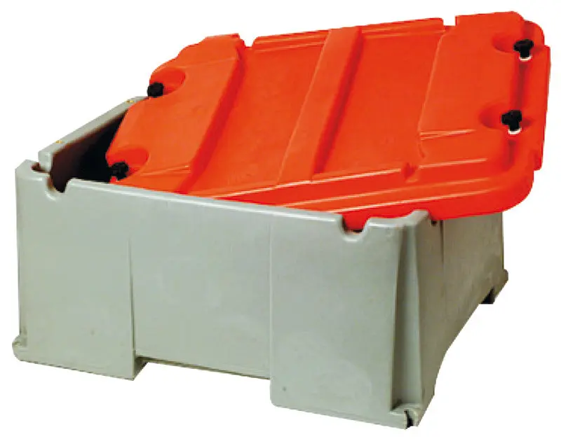 Battery Box For 2 Batteries, Inside Size 54 x 47 x 27.5 cm| Gs11243 | Durable Storage Solution