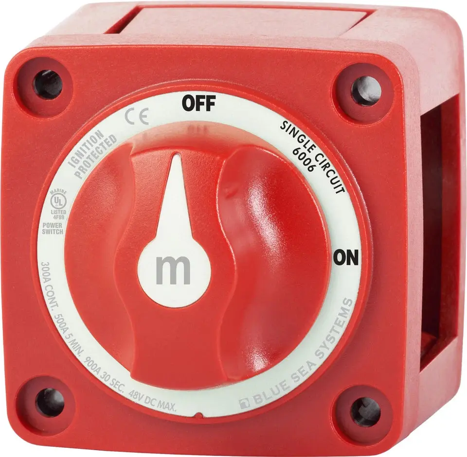 Mini Battery Switch Bs6006 - Compact Power Control Solution