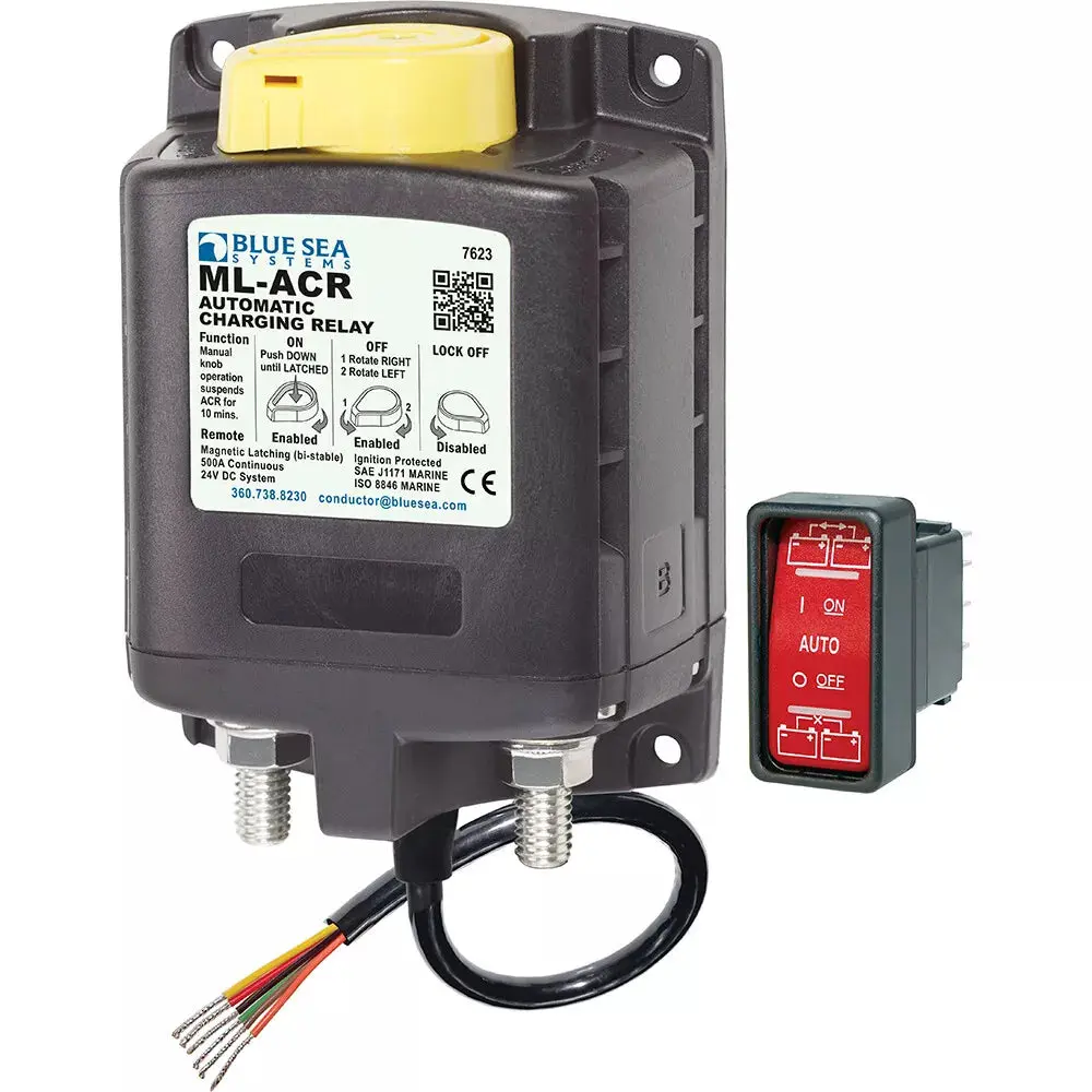 Solenoid Ml 500A 24V Acr Manual Control - Bs7623