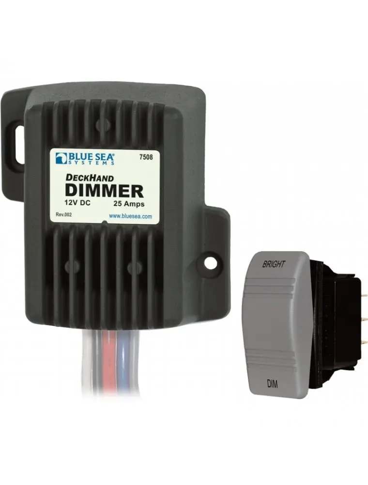 [BS7506] Dimmer Deckhand 6A 12V - Bs7506, Adjustable Led Dimmer Switch