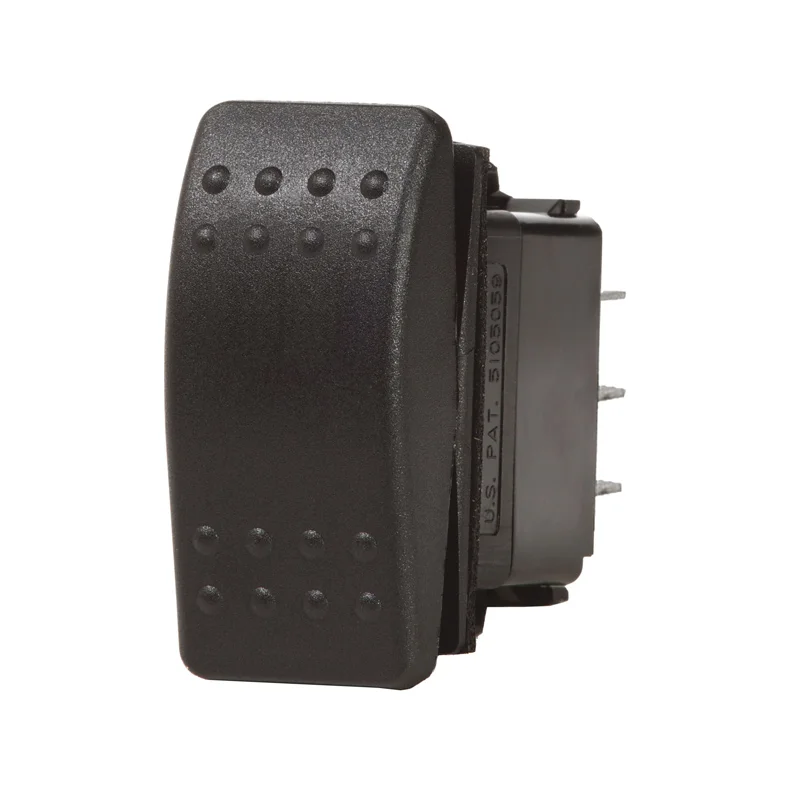 [BS7938] Dpdt On-Off-On Switch Black - Blue Sea Bs7938