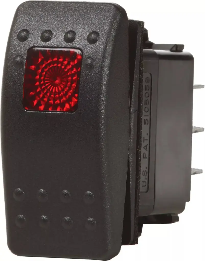 [BS7929] Spst Off-On Switch - Black - Blue Sea Bs7929