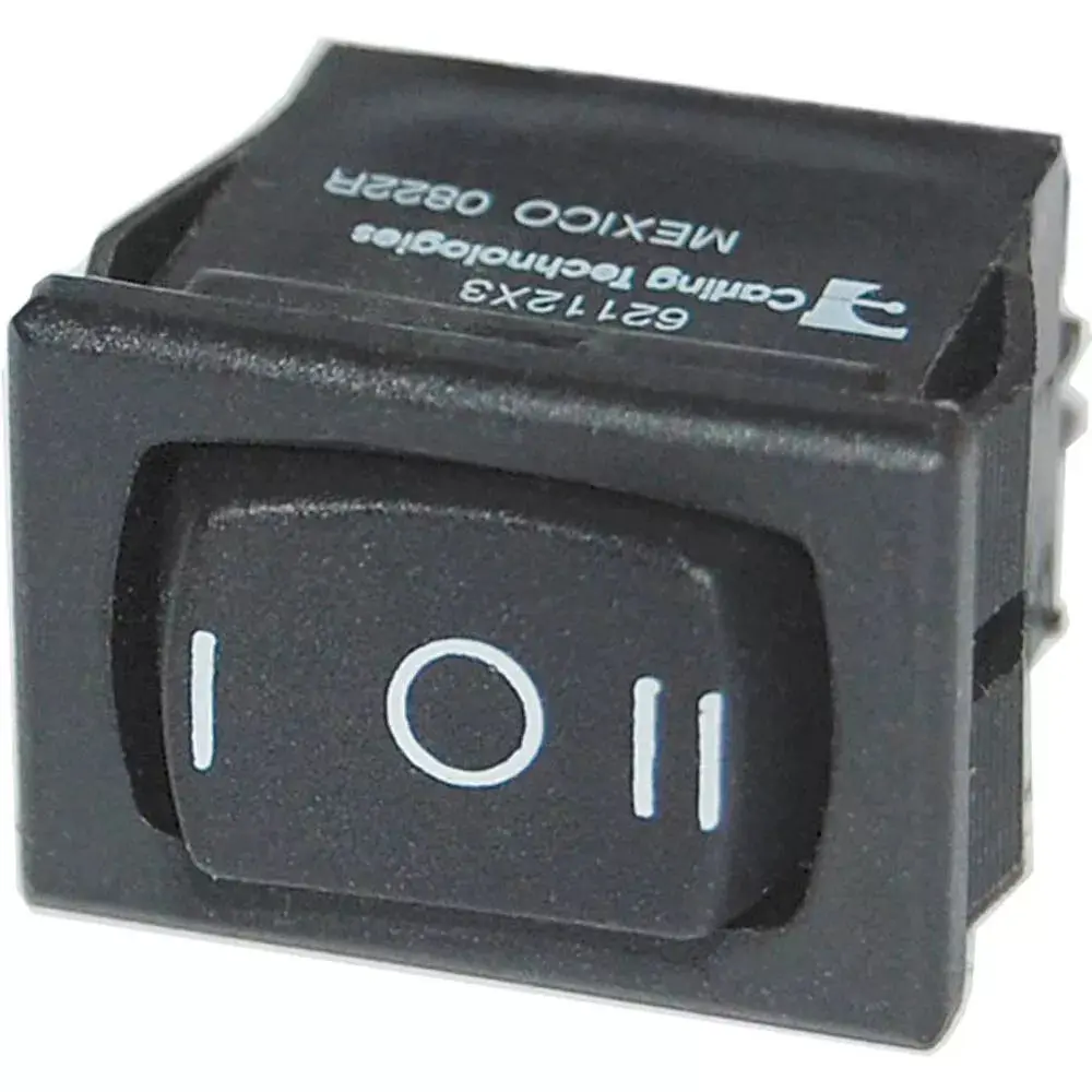 [BS7494] Dpdt On-Off-On Rocker Switch - Poles 2, Bs7494
