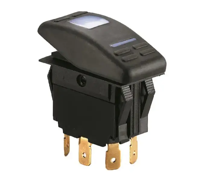 [GS11134] Switch Il.Off-On Mom 4P Gs11134 | Versatile 4-Terminal Switch