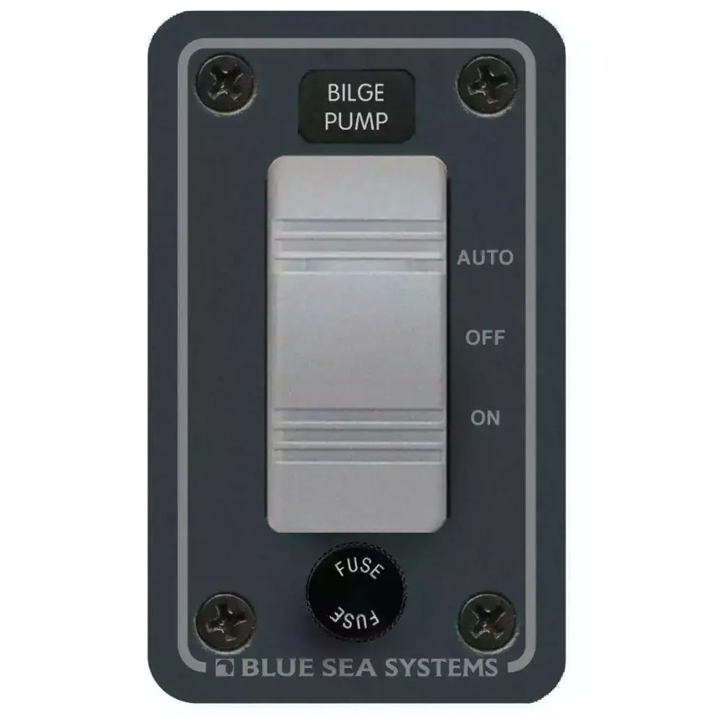 [BS8263] Waterproof Bilge Pump Panel Vertical - Bs8263