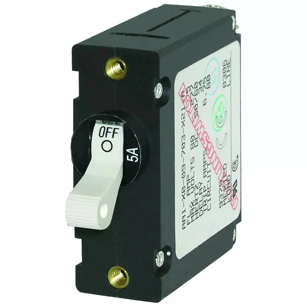Circuit Breaker Aa1 5A White - Bs7202