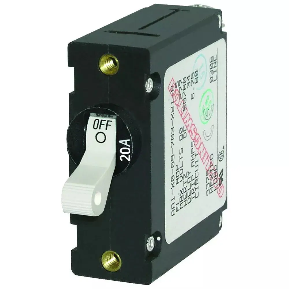 Circuit Breaker Aa1 20A White - Bs7214