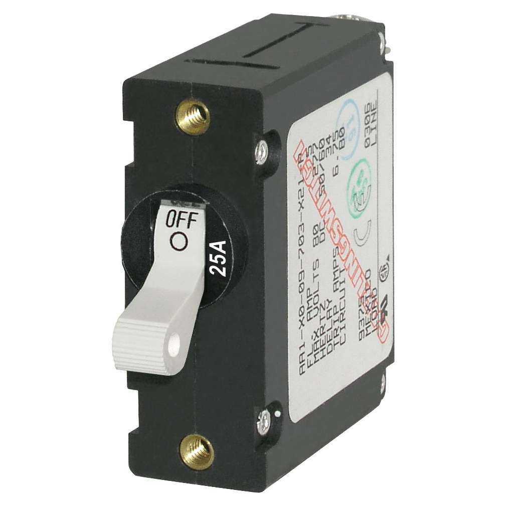 [BS7218] Circuit Breaker Aa1 25A White - Bs7218