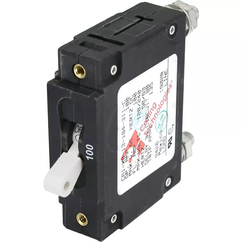 Circuit Breaker Ca1 100A White - Bs7250