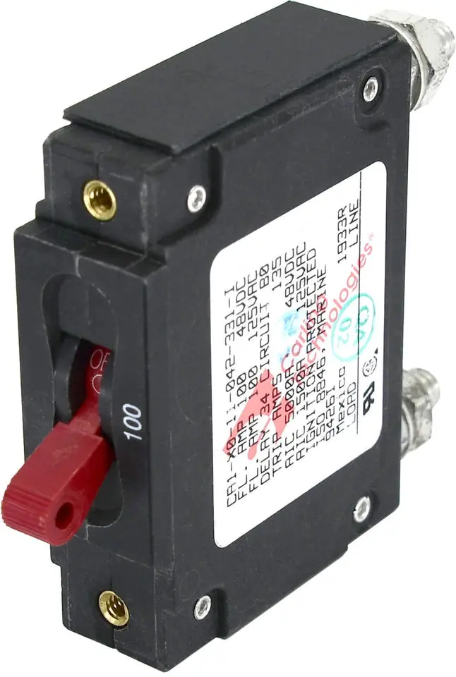 Circuit Breaker Ca1 100A Red Ip - Bs7250I