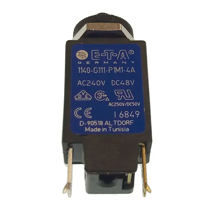 Push Button 4A Gs11465 - Electrical Switch, 9.5Cm Height, Goldenship