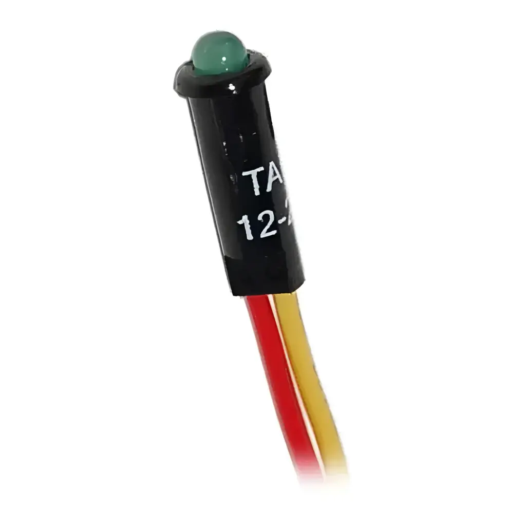 [BS8172] Led Green 11/64" 12Vdc Light - Bs8172