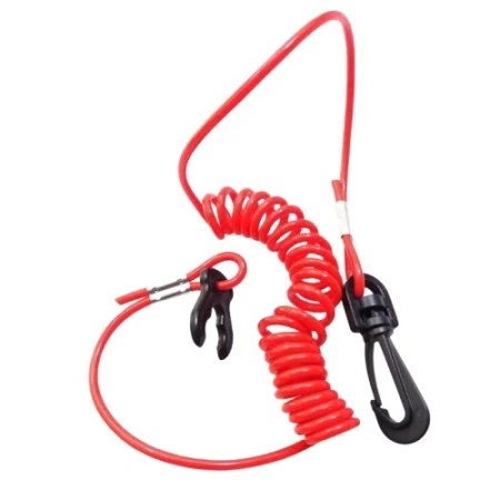 [GS11290] Kill Switch W/Coil Lanyard Gs11290 - Reliable Safety Solution