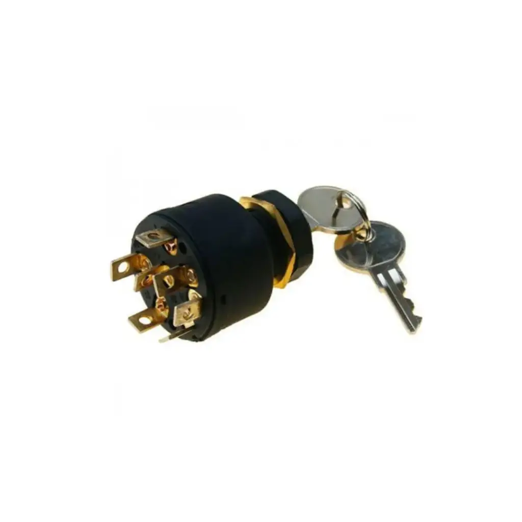 Ignition Starter Switch 4-Position Plastic Gs11155 - Durable & Compact