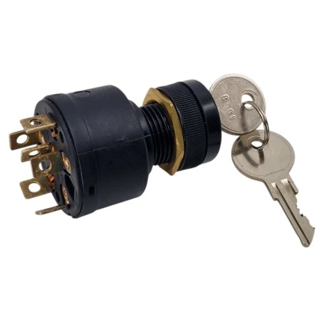 [GS11158] Mercruiser 6T-3Pos Ignition Starter Switch Plastic Gs11158
